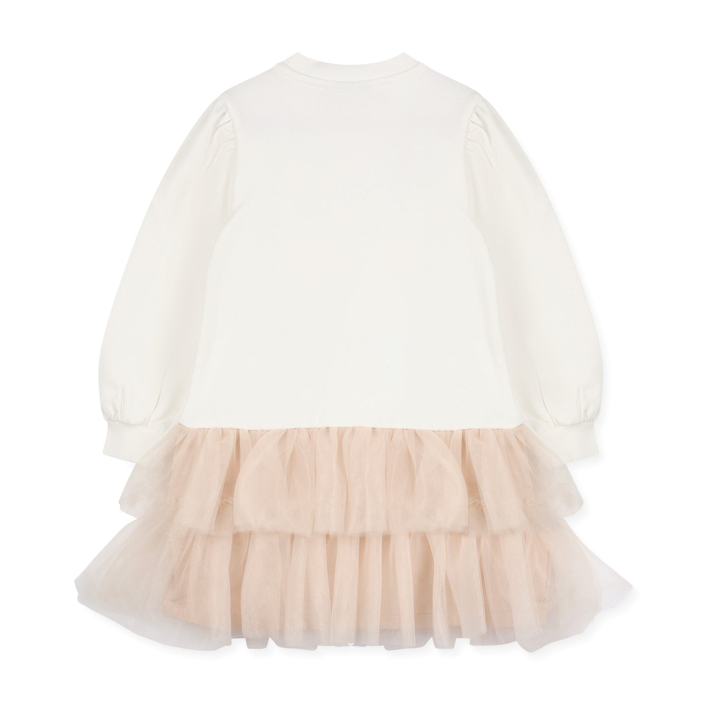 PRE ORDER ADee Girls White Tulle Bow Dress Brandy