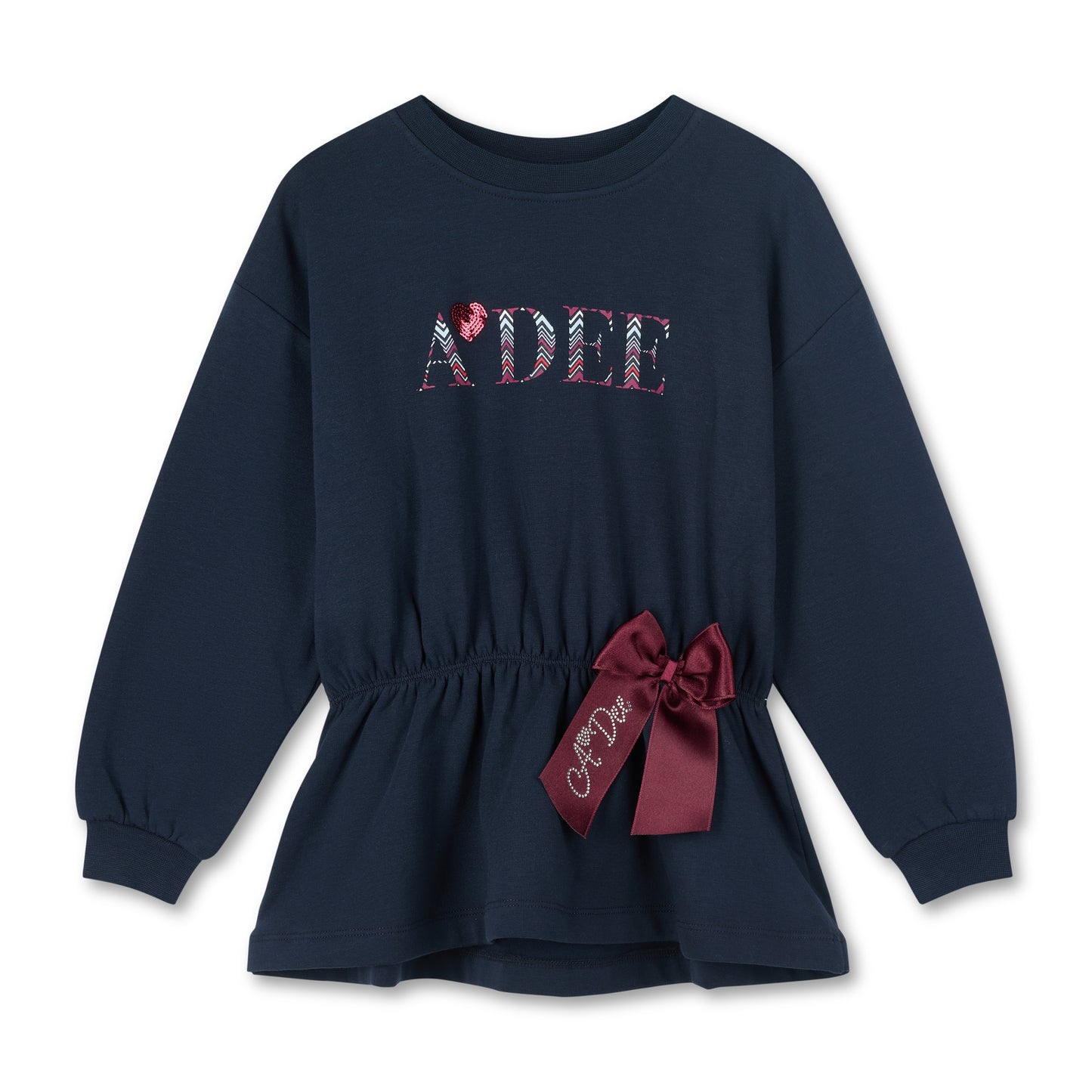 PRE ORDER ADee Girls Navy Sweatshirt Legging Set Celine
