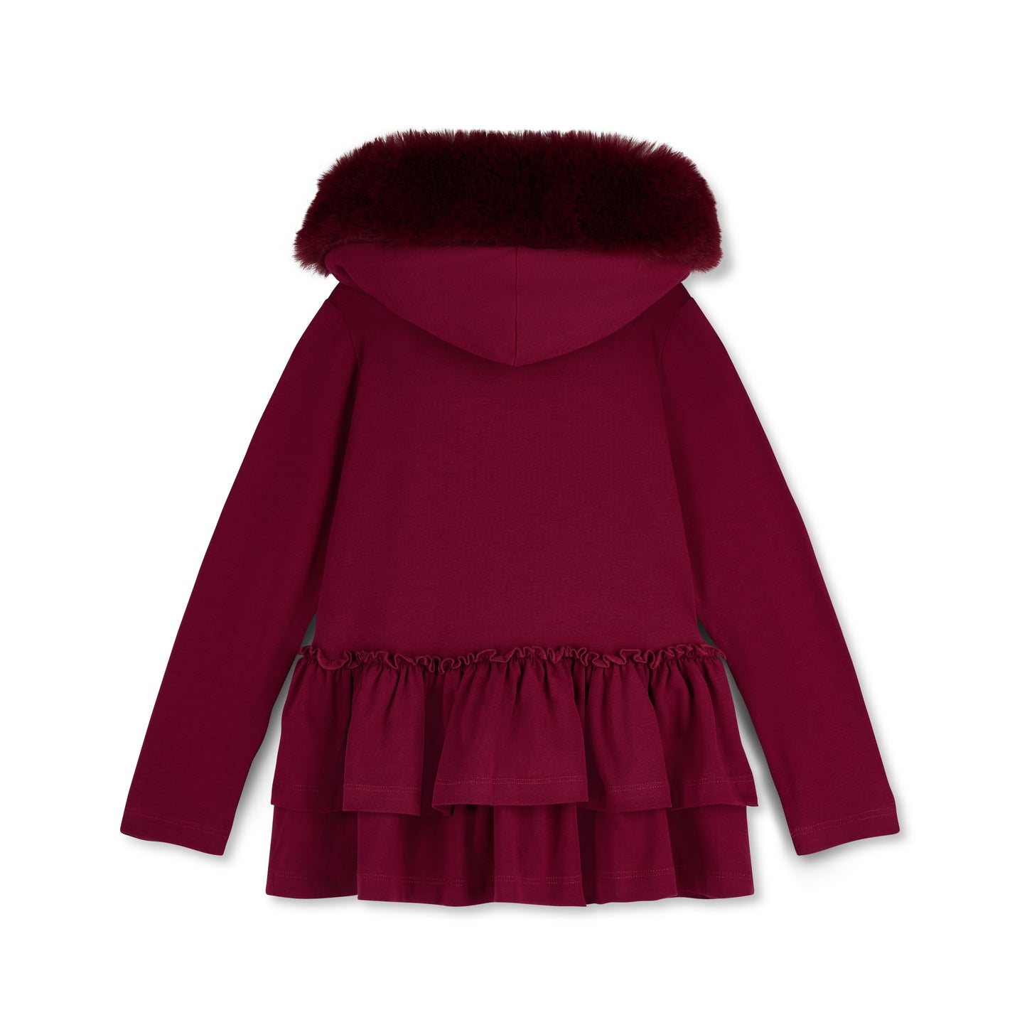 PRE ORDER ADee Girls Dark Cherry Fur Legging Set Alina