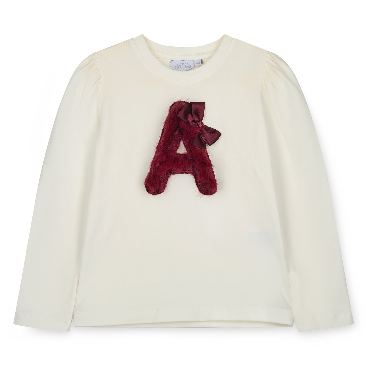 PRE ORDER ADee Girls Dark Cherry Fur Skirt Set Andrea