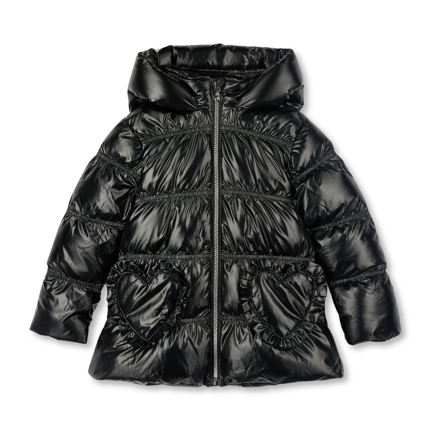 PRE ORDER ADee Girls Black Short Heart Jacket Luna