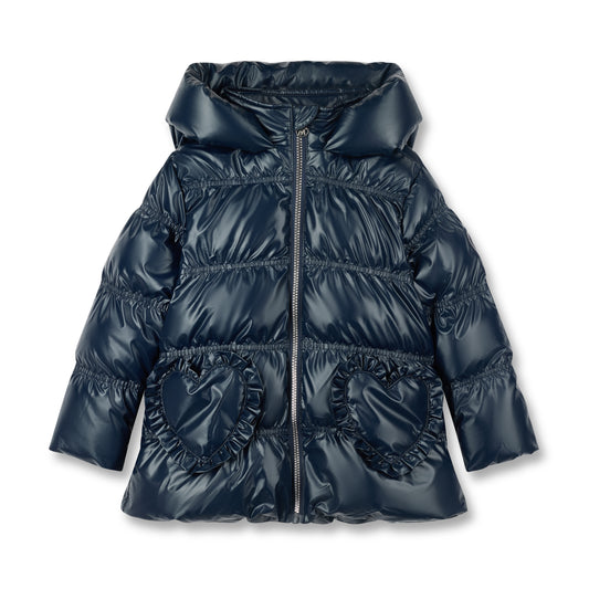 PRE ORDER ADee Girls Navy Short Heart Jacket Luna