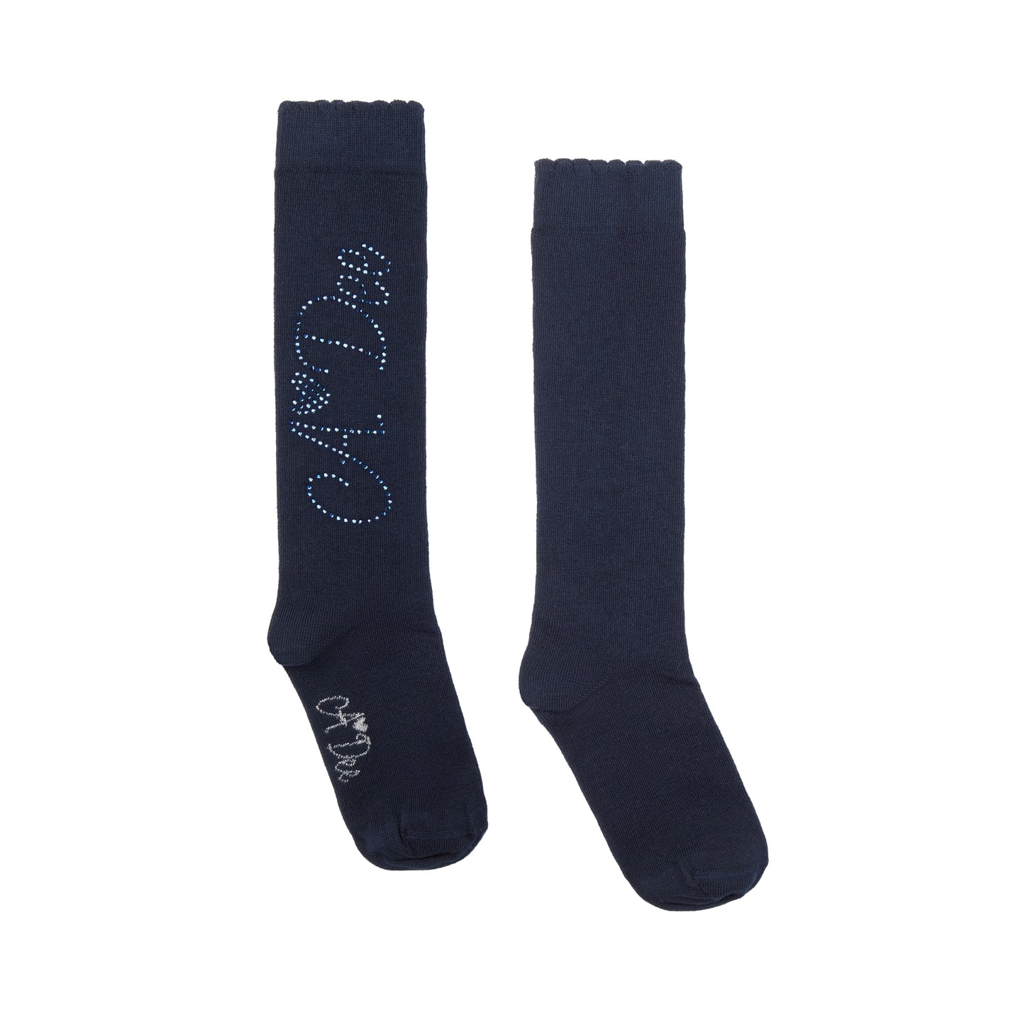 PRE ORDER ADee Girls Navy Knee High Sock Seren