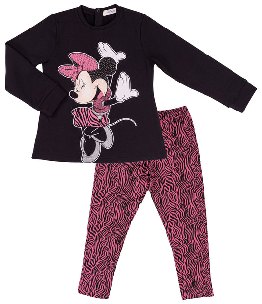 EMC Girls Black Fleece Set WA 0078