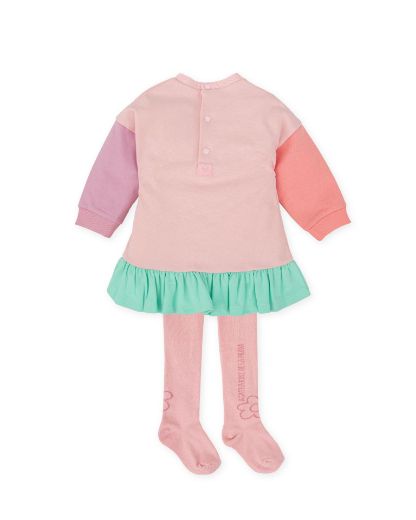 Agatha Ruiz de la Prada Pastel Contrast Dress & Tights 8328