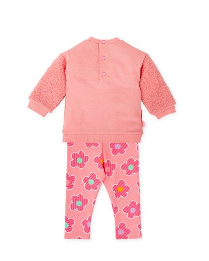 Agatha Ruiz de la Prada Peach Flower Legging Set 8729