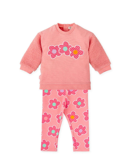 Agatha Ruiz de la Prada Peach Flower Legging Set 8729
