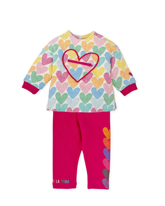 Agatha Ruiz de la Prada Multicolor Legging Set 8726