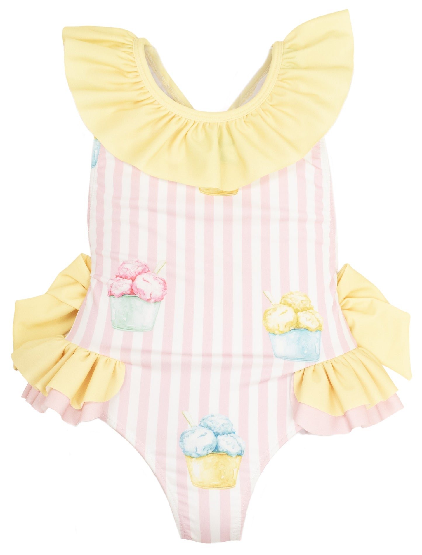 Meia Pata Ice Cream Print Swimsuit Barbados