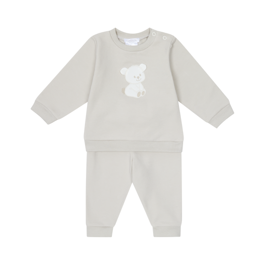 Deolinda Baby Boy Beige Bear Tracksuit 25909