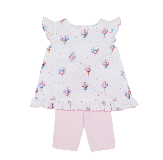 PRE ORDER Deolinda Pink Ice Cream Legging Set 6748