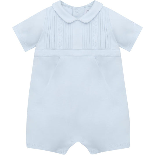Emilie Et Rose Pale Blue Classic Romper Leon