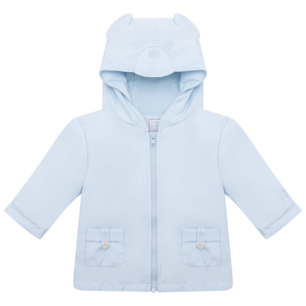 Emilie Et Rose Pale Blue Bear Jacket Luke