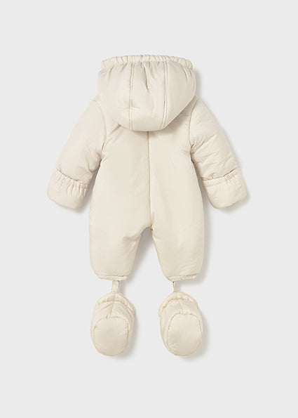 Mayoral Unisex Baby Light Beige Snowsuit 2603