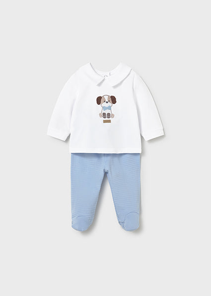 Mayoral Baby Boy Blue Two Piece Set 1501