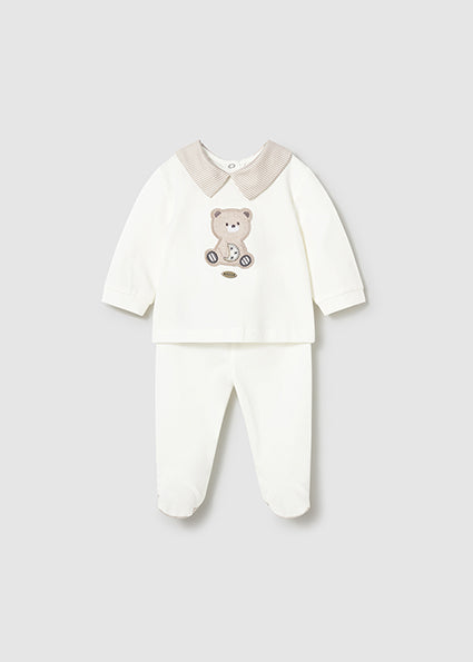 Mayoral Baby Boy Cream Two Piece Set 1501