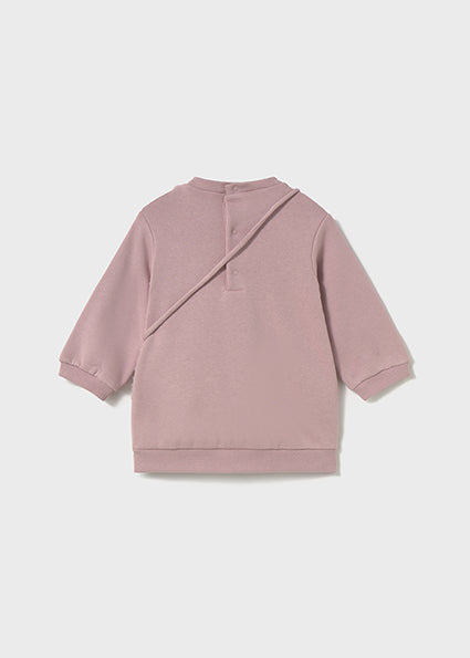 Mayoral Baby Girls Pink Fur Teddy Dress 2919