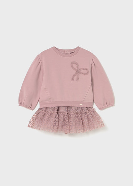 Mayoral Baby Girls Pink Tulle Skirt Set 2923