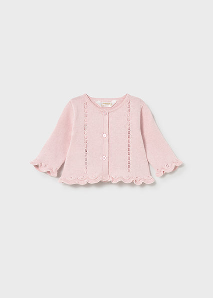 Mayoral Baby Girl Pink 3 Piece Pant Set 1287