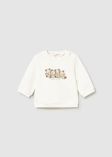 Mayoral Baby Girl Blue Printed 3 Piece Gilet Tracksuit 2632