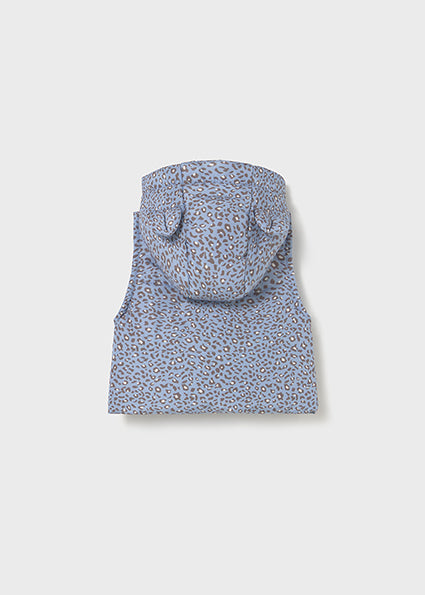 Mayoral Baby Girl Blue Printed 3 Piece Gilet Tracksuit 2632