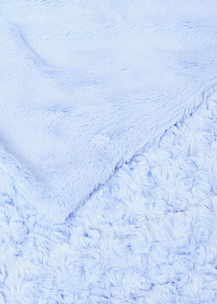 Mayoral Blue Soft Fur Blanket Gift 19033
