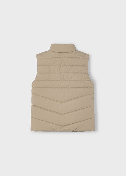 Mayoral Boys Beige Padded Gilet 4383