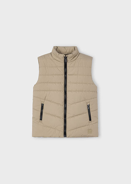 Mayoral Boys Beige Padded Gilet 4383