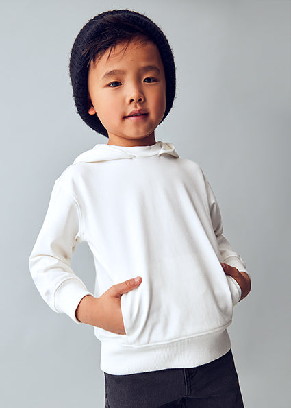 Mayoral Boys Cream Hooded Jumper 4451