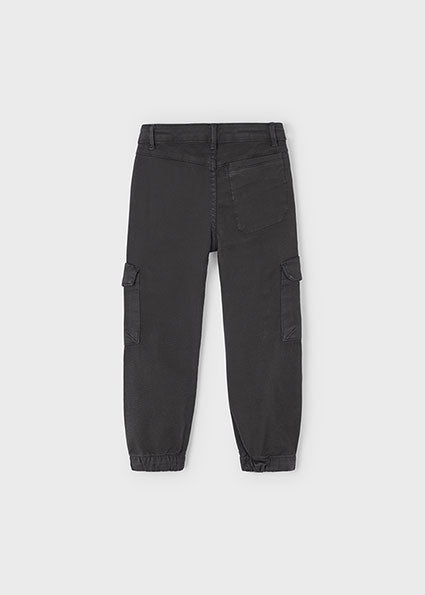 Mayoral Boys Grey Cargo Trousers 4557