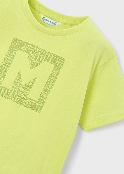 Mayoral Boys Lime T-Shirt 170