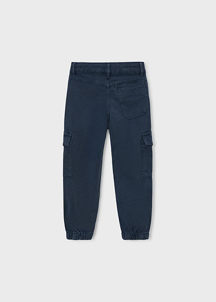 Mayoral Boys Navy Cargo Trousers 4557