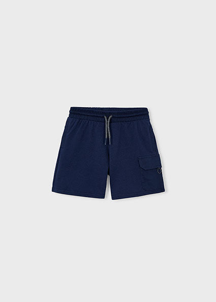 Mayoral Boys Navy Cotton Shorts 3208