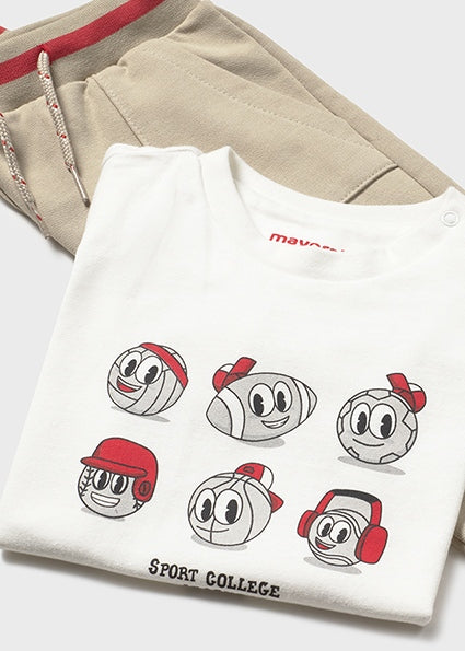 Mayoral Boys Red 3 Three Piece Tracksuit 1831