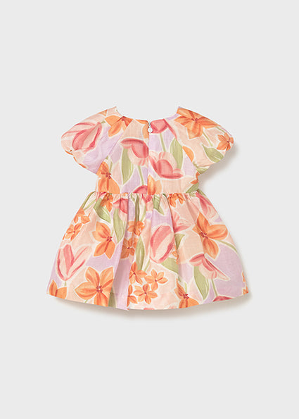 Mayoral Baby Girl Blossom Printed Dress 1909