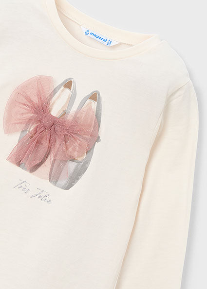 Mayoral Girls Pink Velour Three Piece Tracksuit 4892