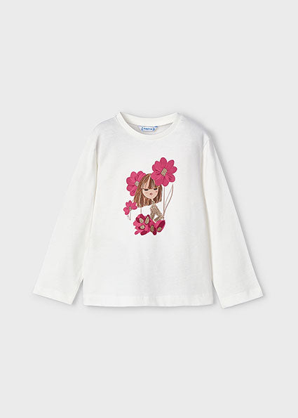 Mayoral Girls Red Three Piece Legging Set 4724