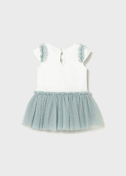 Mayoral Baby Girl Sage Tutu Dress 1911