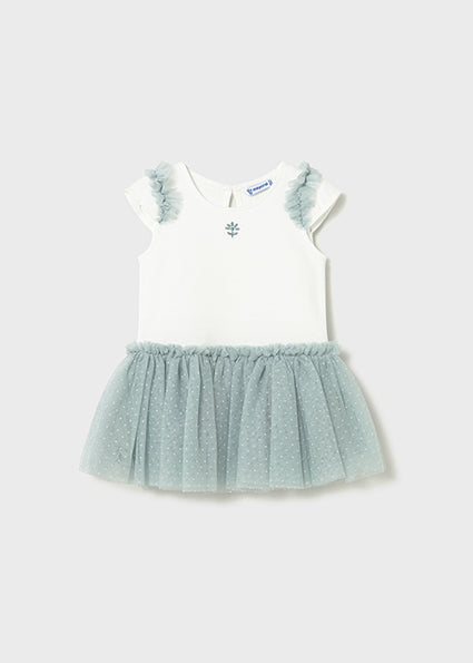 Mayoral Baby Girl Sage Tutu Dress 1911