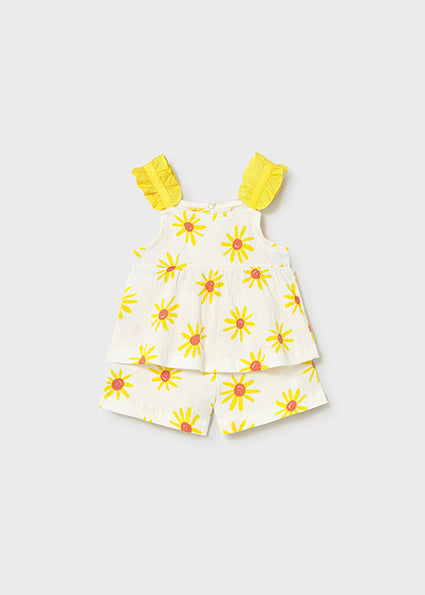 Mayoral Baby Girl Sunshine Short Set 1207