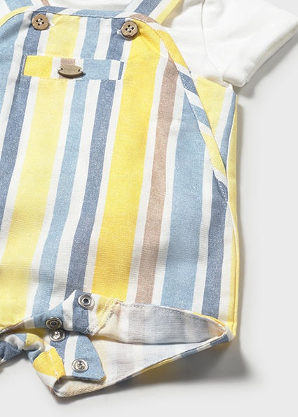 PRE ORDER Mayoral Baby Boy Blue Dungaree Set 1622