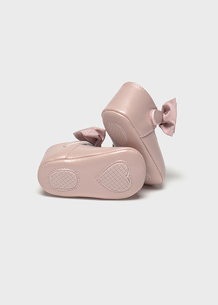 Mayoral Baby Girl Pink Patent Mary Jane Shoes 9961