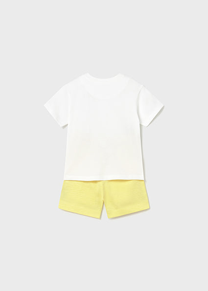 Mayoral Baby Boy Lemon Short Set 1672
