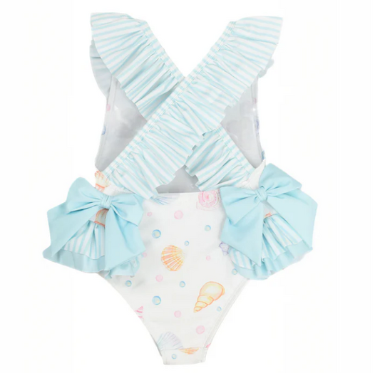 Meia Pata Seashells Swimming Costume Barbados