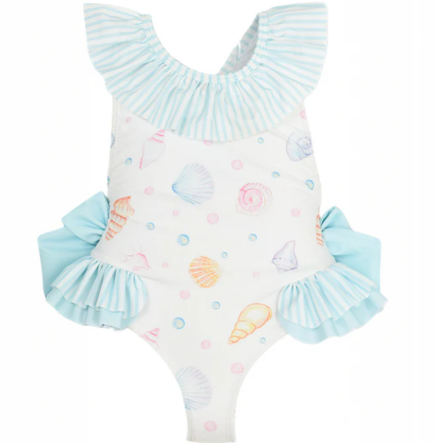 Meia Pata Seashells Swimming Costume Barbados