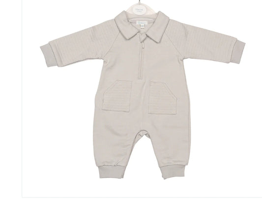 Mintini Baby Grey Romper 6644