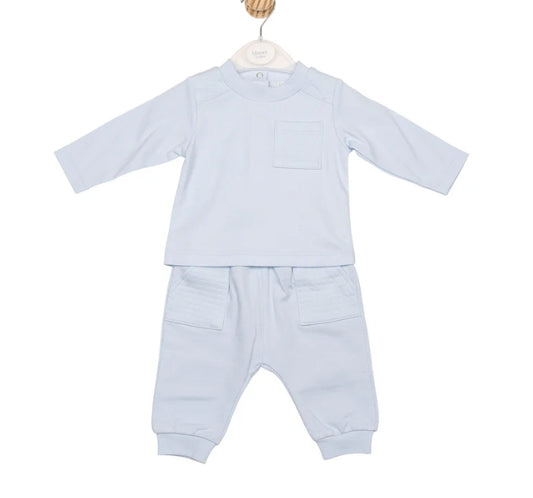 Mintini Baby Blue Boys Tracksuit 6634