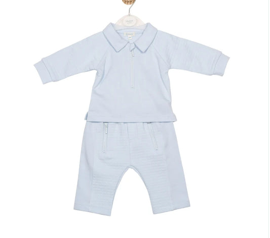 Mintini Baby Blue Boys Tracksuit 6636