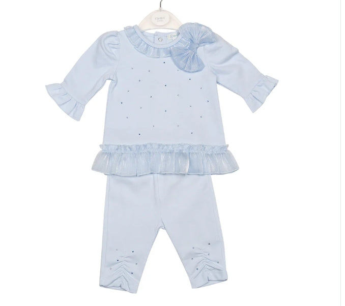 Mintini Baby Blue Legging Set 6784