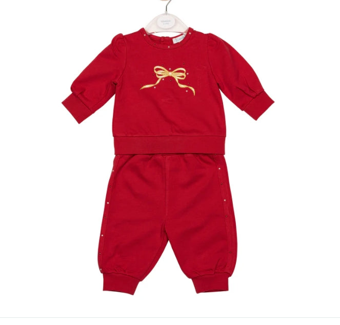 Mintini Baby Red Tracksuit 6822